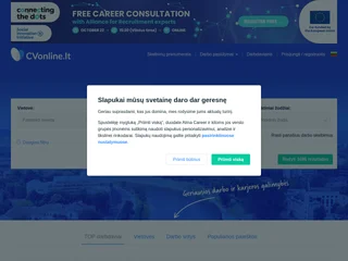 CV-Online platform preview