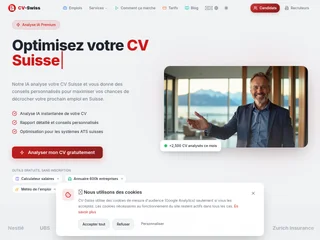 CV-Swiss platform preview CV-Swiss platform preview