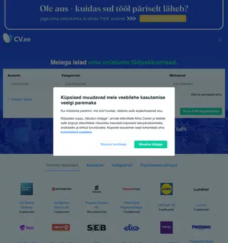 CV.ee platform preview