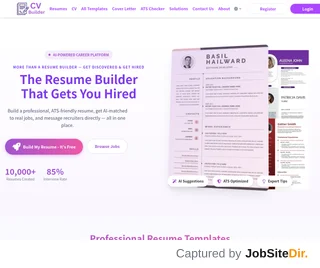 Toolscase CV screenshot preview