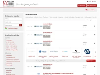 cvkodas.lt platform preview cvkodas.lt platform preview