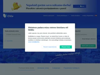 CV-Online platform preview