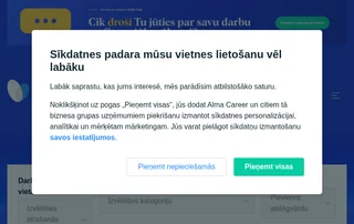 CV-Online screenshot preview CV-Online screenshot preview
