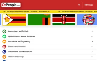 CV People Africa screenshot preview CV People Africa screenshot preview