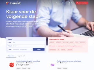 cwerkt.nl screenshot preview