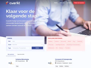 cwerkt.nl platform preview