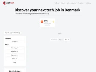 DanishTech platform preview