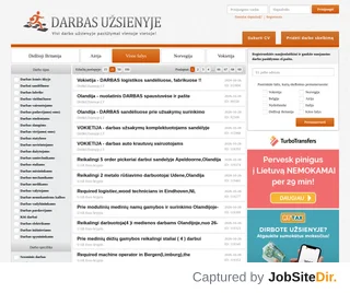 Darbas užsienyje screenshot preview Darbas užsienyje screenshot preview