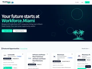 Workforce.Miami platform preview Workforce.Miami platform preview