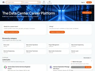 Data Center Job Market screenshot preview