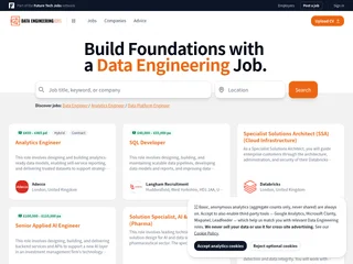 Data Engineering Jobs screenshot preview
