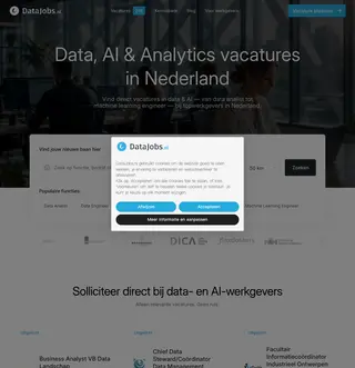 DataJobs.nl platform preview