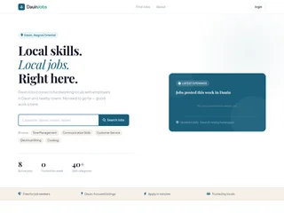 DauinJobs screenshot preview DauinJobs screenshot preview