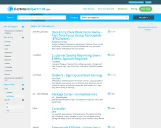 DaytonaHelpWanted.com platform preview