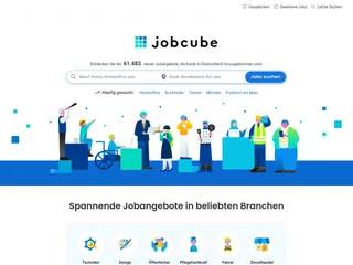 Jobcube screenshot preview