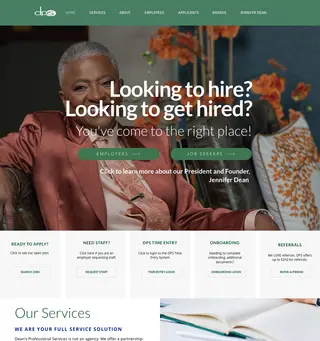 Dean's Professional Services platform preview