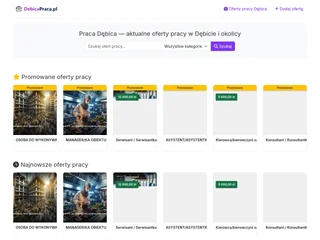 debicapraca.pl screenshot preview