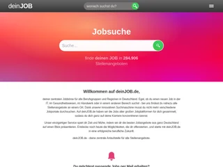 deinJOB.de screenshot preview deinJOB.de screenshot preview