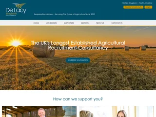 De Lacy Executive Recruitment screenshot preview