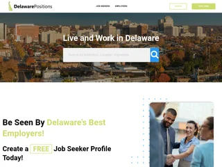 DelawarePositions.com screenshot preview