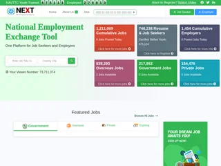 National Job Portal platform preview National Job Portal platform preview