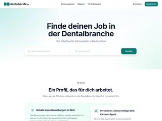 dentalberufe.de screenshot preview dentalberufe.de screenshot preview