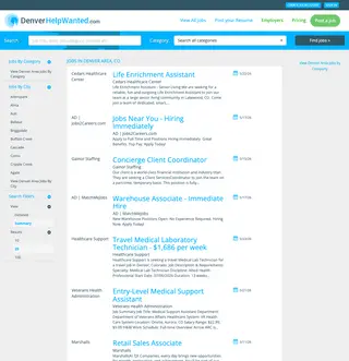 DenverHelpWanted.com platform preview