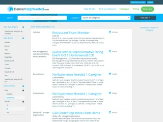 DenverHelpWanted.com platform preview DenverHelpWanted.com platform preview