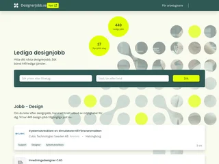 designerjobb.se platform preview designerjobb.se platform preview