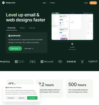 Designmodo platform preview