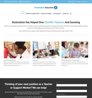 Destination Education platform preview
