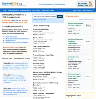 DevNetJobs.org platform preview