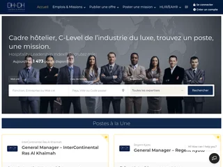 DES HOTELS ET DES HOMMES platform preview