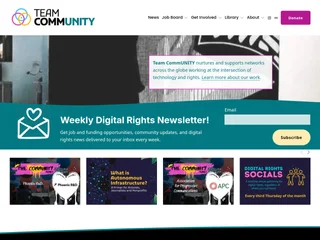 Digital Rights Community screenshot preview Digital Rights Community screenshot preview
