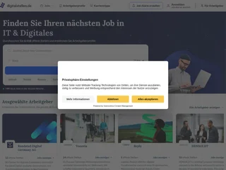 Digitalstellen platform preview