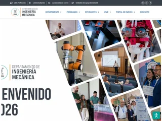 Portal de Empleo DIMEC USACH platform preview