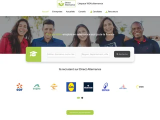 Direct Alternance platform preview Direct Alternance platform preview