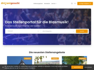 dirigent-gesucht.de platform preview