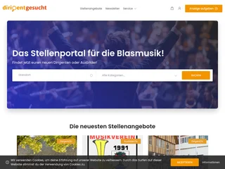 dirigent-gesucht.de screenshot preview