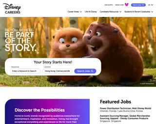 Disney Careers platform preview