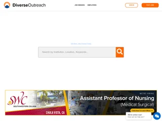 DiverseOutreach platform preview