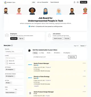 Diversify Tech screenshot preview