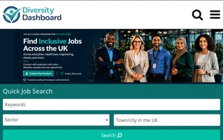 Diversity Dashboard screenshot preview