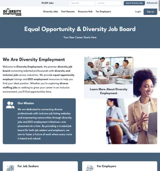 Diversity Employment screenshot preview
