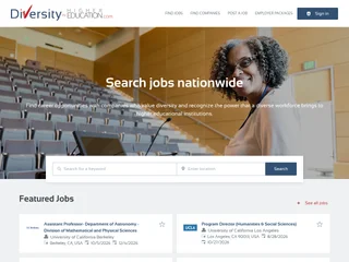 Diversity in Higher Education platform preview Diversity in Higher Education platform preview