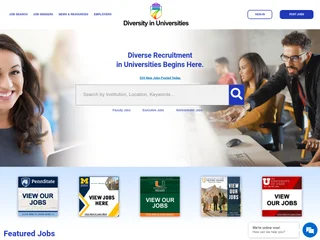 Diversity In Universities platform preview
