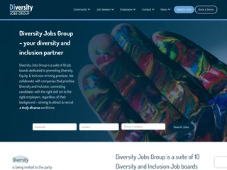 Diversity Jobs Group screenshot preview