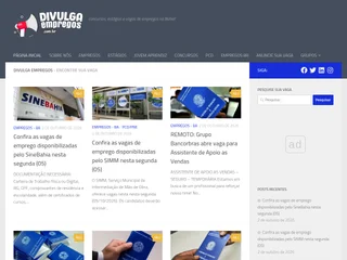 Divulga Empregos screenshot preview Divulga Empregos screenshot preview