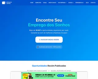Divulga Vagas platform preview