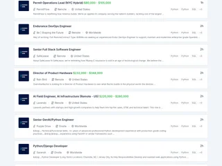 DjangoJob.com platform preview DjangoJob.com platform preview